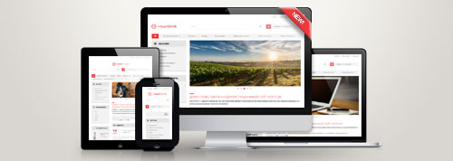 Адаптивный шаблон системы управления