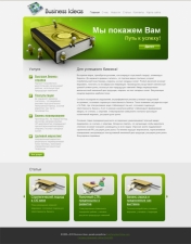 Шаблон «Business Ideas»