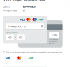 Платежная система "«Модульбанк» - Интернет-эквайринг"